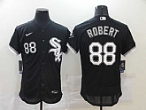 White Sox 88 Luis Robert Black 2020 Nike Flexbase Jersey,baseball caps,new era cap wholesale,wholesale hats